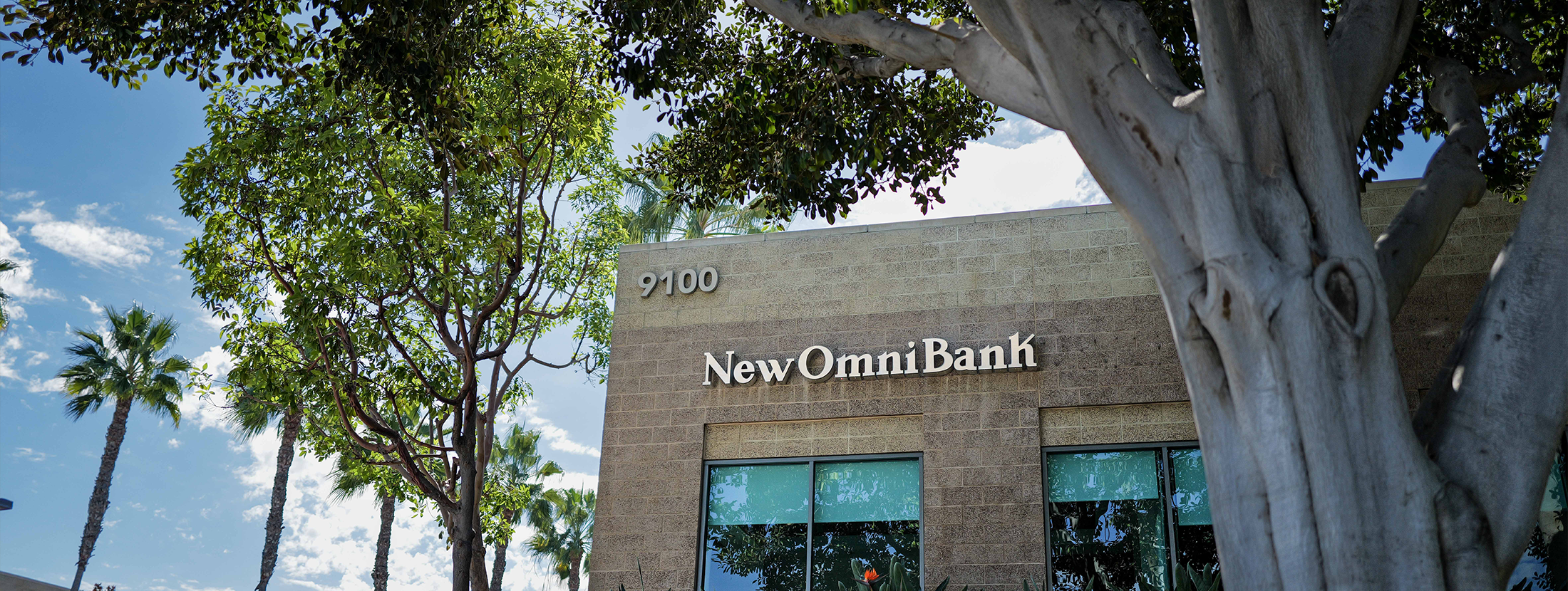 New Omni Bank’s branch in Irvine, California.